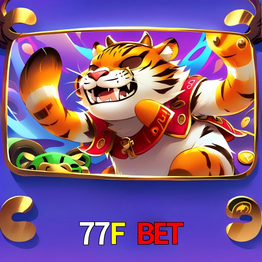 Imagem promocional da 77F Bet mostrando a plataforma e suas vantagens